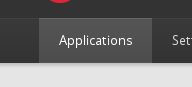Applications Button